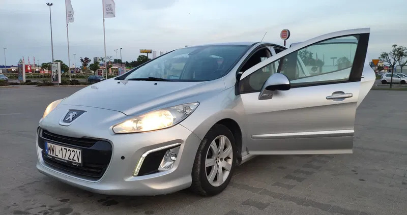 peugeot Peugeot 308 cena 21200 przebieg: 220000, rok produkcji 2012 z Ząbki